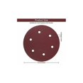 thumbnail image 2 of 30 Pcs Sandpaper Sanding Discs For Dry Sander Sander Giraffe 225Mm Sanding Disc 6 Holes Sanding Disc Giraffe, 2 of 5