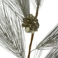 thumbnail image 3 of Northlight 40" Brown and Gray Long Needle Pine Cone Artificial Christmas Spray, 3 of 3