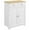 White#4, variant on Dining Room Sideboards, HOMCOM 3 Door Sideboard Buffet Cabinet, Kitchen Cabinet, Coffee Bar Cabinet with Chevron Pattern, Adjustable Shelf and Metal Legs, Natural Wood, Natural Wooden Sideboards