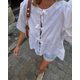 thumbnail image 5 of Top MANGMAO con estampado de leopardo Peplum Babydoll con corbata delantera Y2K, 5 of 9