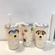thumbnail image 3 of Taza de café al aire libre para niños y niñas, de acero inoxidable de aspecto atractivo, taza doble para beber agua con pajita, 3 of 4