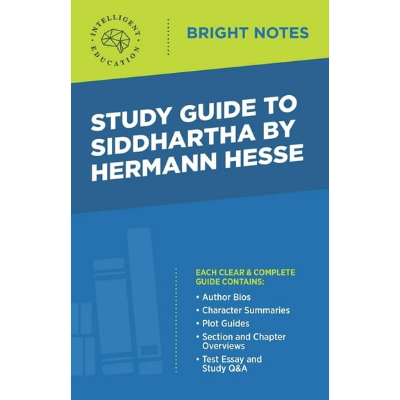 Bright Notes Study Guide to Siddhartha by Hermann Hesse, (Paperback)
