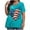 S2-Multicolor, variant on Independence Day Womens T Shirt Flags Plus Size USA Birthday Tunic Tops Casual Shirts Crewneck Clothes 5XL