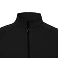 thumbnail image 3 of hotojiny Men's Full Zip Sweatshirt Fashion Long Sleeve Stand Collar Athletic Jackets Soft Warm Slim Fit Golf Coats Outwear, 3 of 5