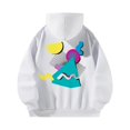 thumbnail image 2 of Jersey Tops Sudadera con capucha de manga larga Otoño Invierno Sudadera con capucha Mujer Sudadera con capucha para chicas adolescentes salir a la cal , XL, 2 of 7