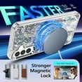 thumbnail image 3 of NGB SUPREMACY For Samsung Galaxy S23 FE Phone Case Camera Guard Wireless Charging MagSafe/Qi Magnetic Car Mount Galaxy S23 FE Case Cover, 3 of 7