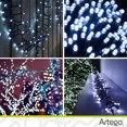thumbnail image 2 of Luces de Navidad Artego Serie 300 LED CLUSTER Alta Densidad Interior Exterior 8 Modos, 2 of 8