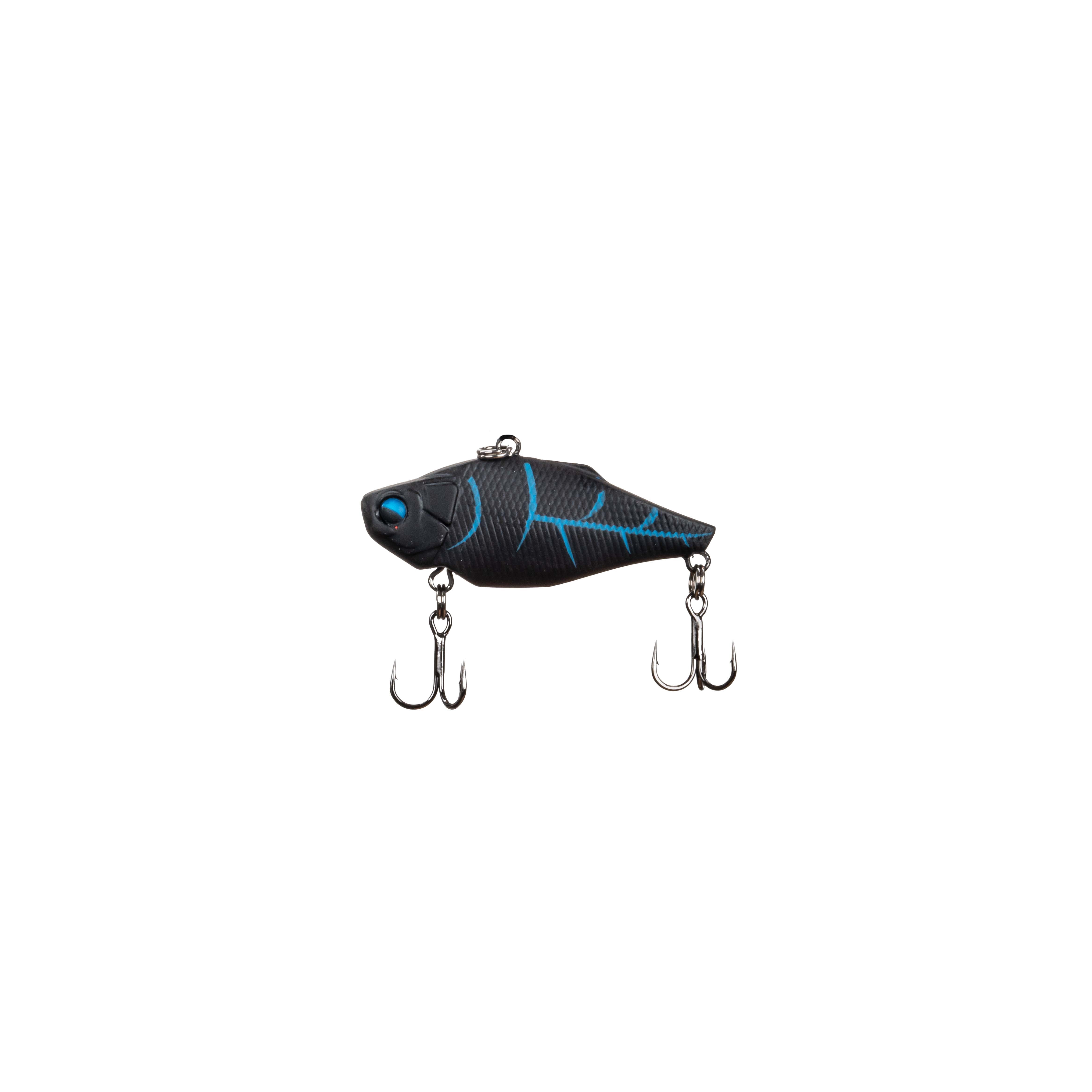 (3 pack) Ozark Trail Freshwater Rattle Fishing Lure, Nightwalker, 3/16 oz