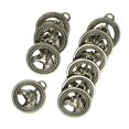 thumbnail image 1 of 10 Pieces Ancient Jewelry Making Charms Findings Horse Pendent Bulk for Bracelet Necklace, 1 of 7