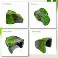thumbnail image 3 of Guardoinrt Reptile Cave Habitat Snake Turtle Decoration C Terrarium Landscape Style B, 3 of 6