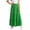AA-Green, variant on Kids Boho Maxi Skirts Elastic High Waist Eyelet Hollow Out Long Skirt Cute Ruffle Tiered Flowy Skirts Summer Clothes, Green, 130