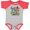 Heather and Red, variant on Inktastic Happy Cinco De Mayo- Sombrero, Cactus, Flowers Boys or Girls Baby Bodysuit
