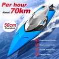 thumbnail image 1 of 4CH impermeable RC Racing Boat 70 km/h alta velocidad 2,4 GHz juguetes regalo para niños adultos, 1 of 6