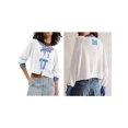 thumbnail image 2 of FOCUSNORM Women Tie Front Cardigan Sweaters Color Block Open Front Long Sleeve Round Neck Knitted Crop Tops Fall Going Out Tops, 2 of 5