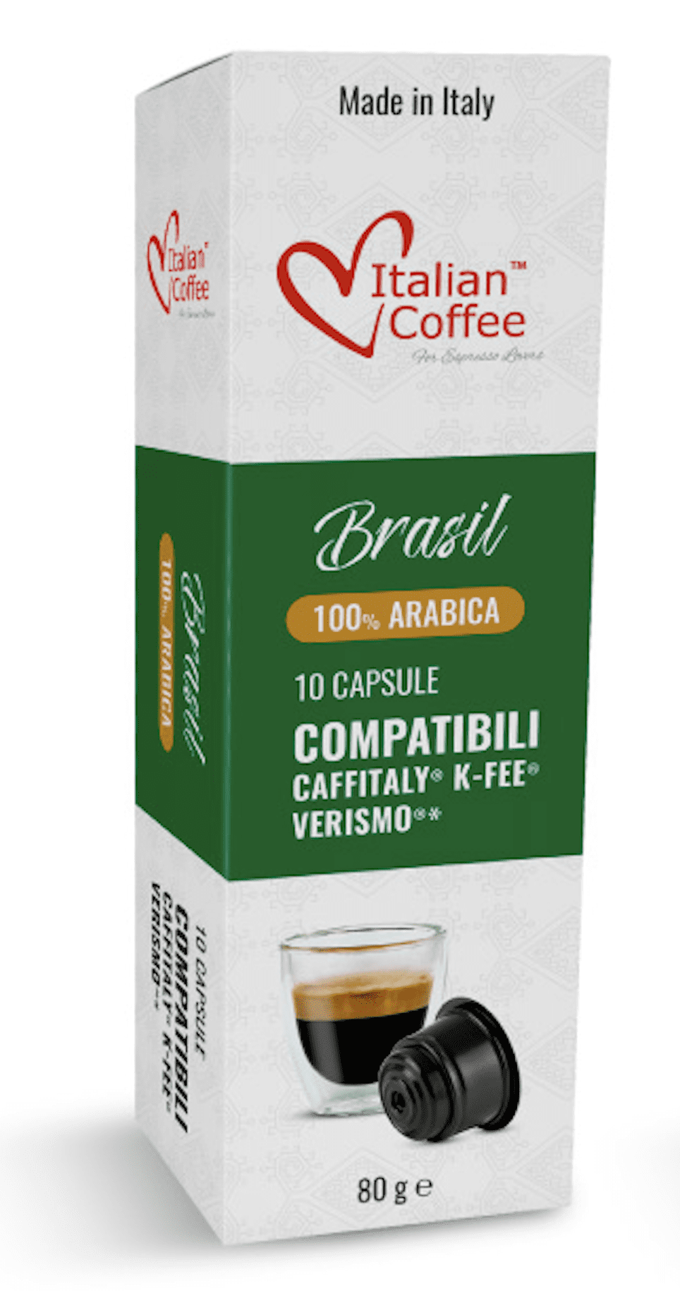 50 CAPSULES CAFÉ BRÉSIL COMPATIBLES NESPRESSO PRO