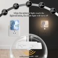 thumbnail image 4 of Yayeee 2-Pack Plug in LED Night Lights with Light Sensors Motion Detectors, Plants and River, 4 of 7