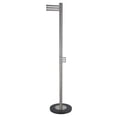 thumbnail image 1 of Cortesi Home Contemporary  Stainless Steel Finna Coat Rack, Brushed Nickel, 1 of 2
