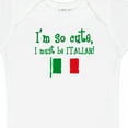 thumbnail image 4 of Inktastic So Cute Italian Boys or Girls Baby Bodysuit, 4 of 5