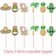 thumbnail image 4 of Hawaiian Luau Party Decoration Set,Gold Glittery Aloha Banner Garland,Pineapple Tropical Leaves Flamingo Balloons for Hawaii Luau Party Birthday Weddi, 4 of 4