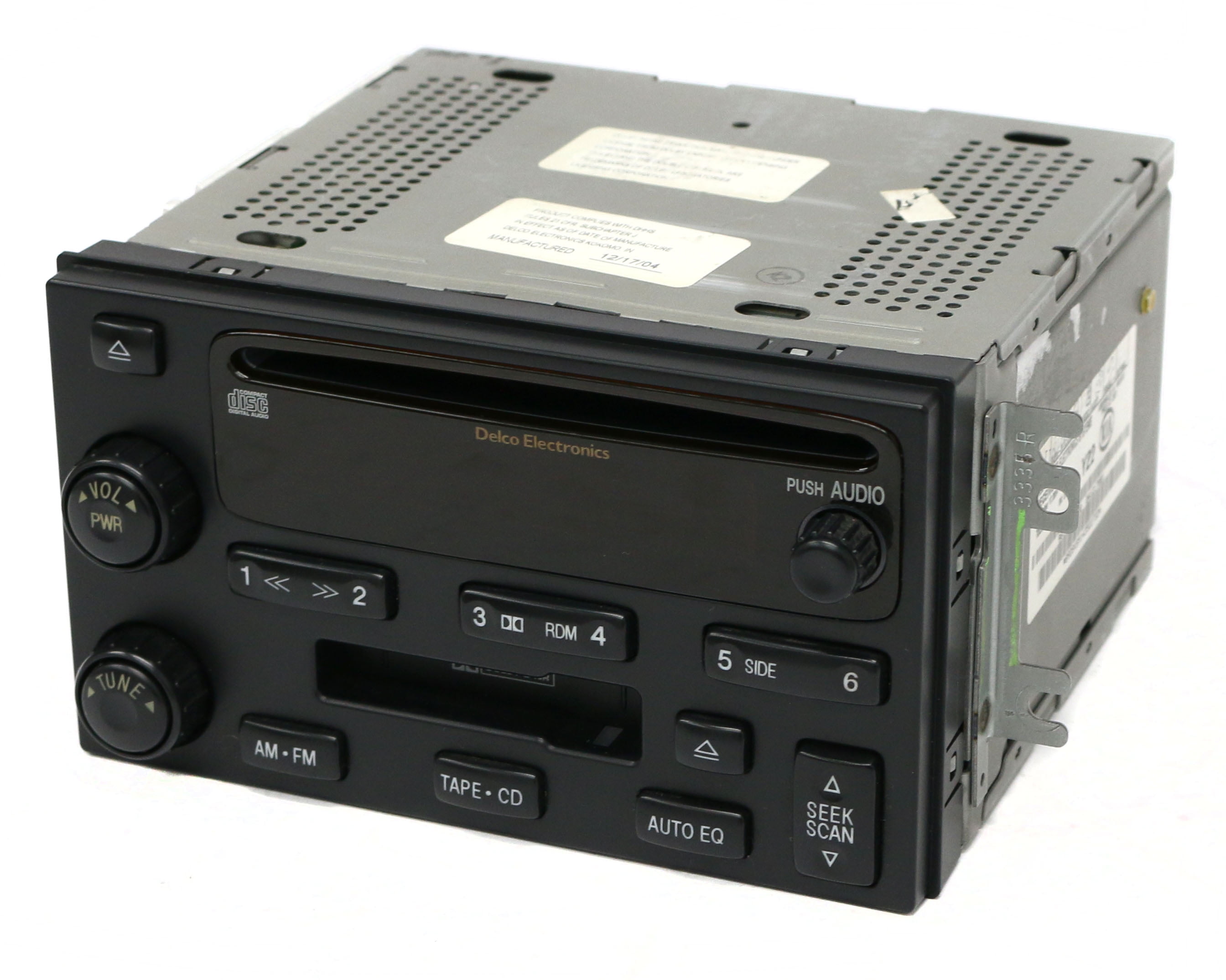 Restored 2003-2006 Kia Sorento AM FM Radio Single Disc CD Cassette Receiver 96110-3E000 (Refurbished)