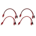 thumbnail image 1 of Cable de audio divisor en Y, 4 paquetes de cable RCA, cable adaptador RCAY, cable RCA, logre más, 1 of 9