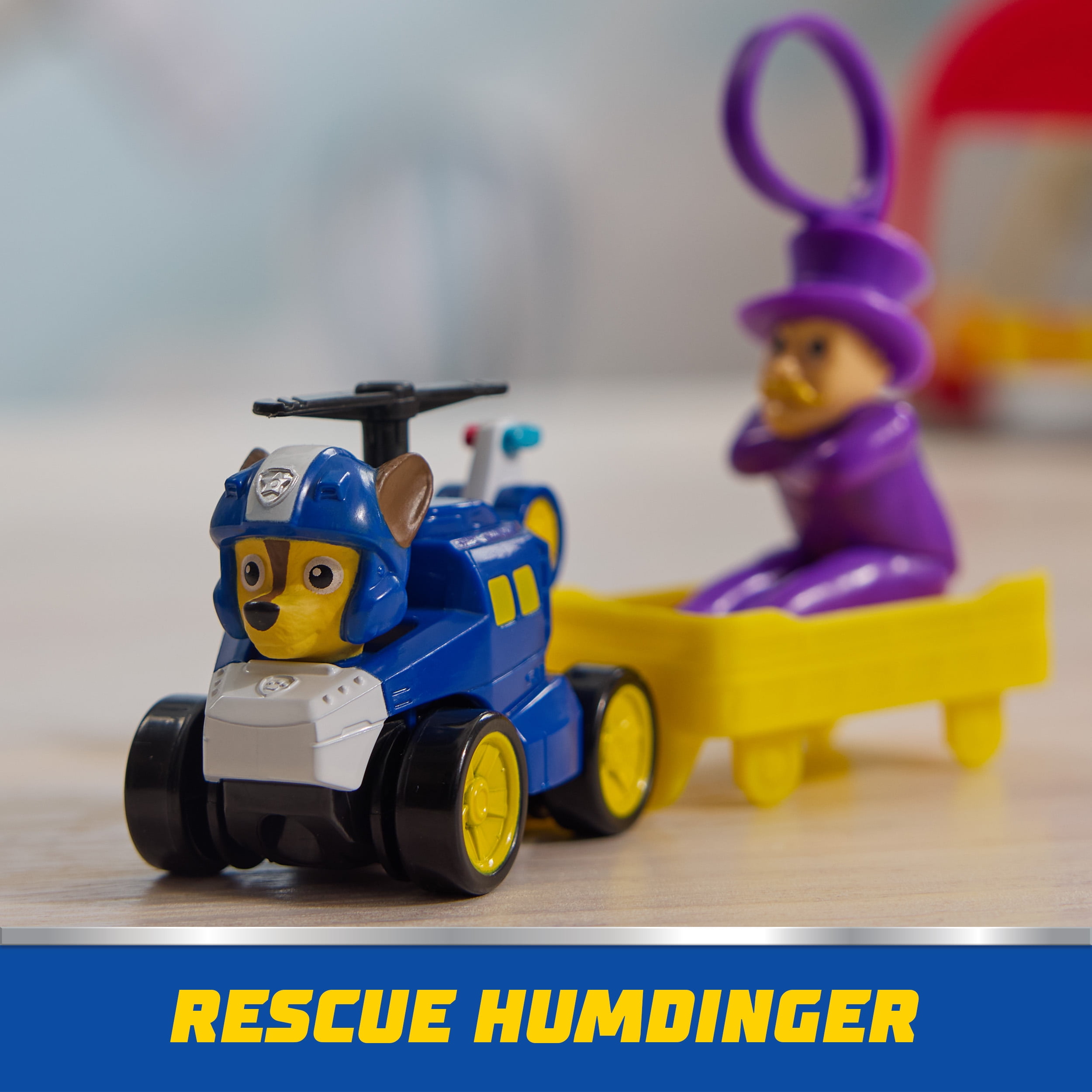 PAW Patrol: Air Rescue, Pup Squad Airport Playset with Chase Vehicle for Kids Ages 3+, Adventure Bay Airport