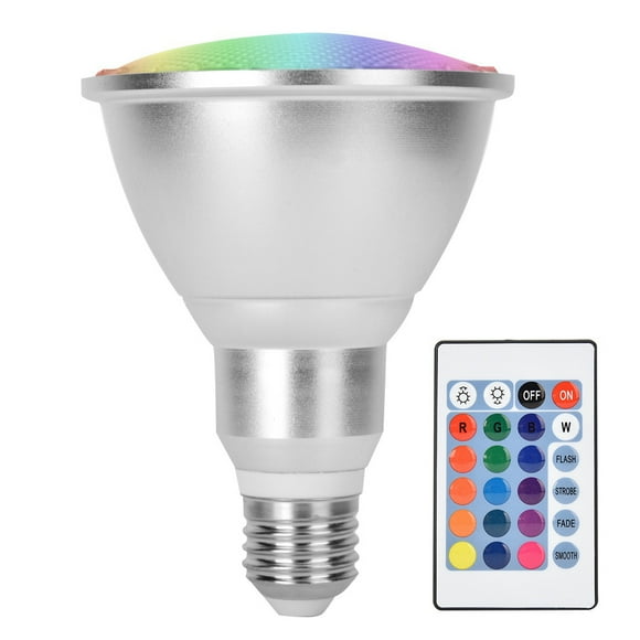 E27 85-265V 10W LED Recessed Lamp Ceiling Light Spotlight with Remote Control