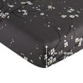 thumbnail image 2 of Marina Decoration Printed 600 Thread Count Soft Deep Pocket Hotel Standard Long Staple Cotton Blend Percale All Season Bedding Sheet Set, Plum Blossom Floral Grey Pattern, 2 of 7