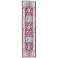 thumbnail image 2 of SAFAVIEH Brentwood Dimas Oriental Runner Rug, Red/Beige, 2' x 8', 2 of 11