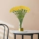 thumbnail image 5 of Ramo de flores artificiales clavel | Decoración floral falsa realista para hogar, bodas al aire libre, escenas de jardín | Set de 5 ramos | Plástico realista | 29 cm de alto | Flores de 9 cm | Bajo, 5 of 6