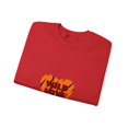 thumbnail image 3 of Wild Love Tiger Print Unisex Heavy Blend™ Crewneck Sweatshirt, 3 of 4