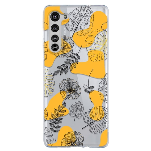 Funda para Moto EDGE InstaCase Flores Tropical Antigolpes