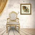 thumbnail image 3 of Pinto, Patricia 26x26 Gold Ornate Wood Framed with Double Matting Museum Art Print Titled - Contemporary Leaves II, 3 of 4