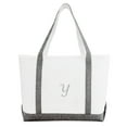 thumbnail image 2 of DALIX Beach Tote Bag Personalized Gifts for Women's Shoulder Bags Gray Y, 2 of 8