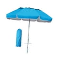 thumbnail image 4 of YWMJZEU 6ft Beach Umbrella Patio Parasol Portable Multipurpose Easily Install with Sand Light Blue, 4 of 9