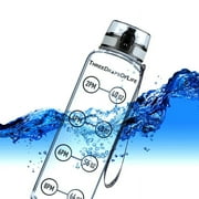 32 oz Clear, BPA Free Sports Water Bottle, Tritan BPA Free
