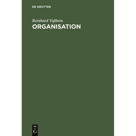 Organisation, (Hardcover)
