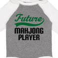 thumbnail image 4 of Inktastic Future Mahjong Player Boys Long Sleeve Baby Bodysuit, 4 of 5