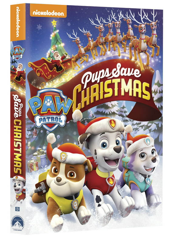 Paw Patrol: Pups Save Christmas (DVD), Nickelodeon, Holiday