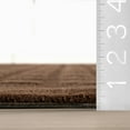 thumbnail image 2 of Rugs USA Fritz Checkered Wool Area Rug, 5' x 8', Fritz Brown, 2 of 10