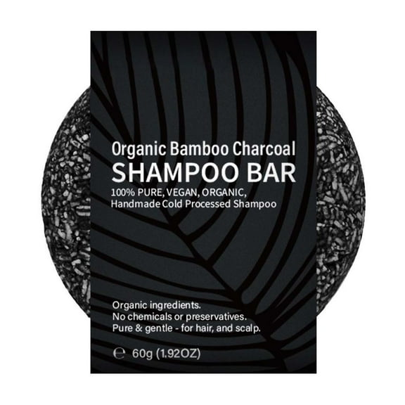 LEHOZIHEQ Polygonum Shampoo Soap, Hair Darkening Charcoal Shampoo Bar