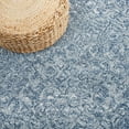 thumbnail image 6 of SAFAVIEH Marquee Lalit Diamond Runner Rug, Blue/Grey, 2'3" x 9', 6 of 8