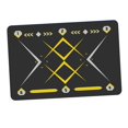 thumbnail image 4 of Almencla Football Footstep Training Mat Balle Control Trainer pour Professionnels Adultes Type D, 4 of 8