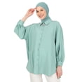 thumbnail image 3 of Oversized Silk Oversized Tunic Yonca, 3 of 5