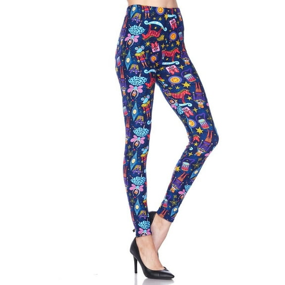 Nutcracker Meets Sugar Plum Fairy - Women's Extra Plus Size Leggings