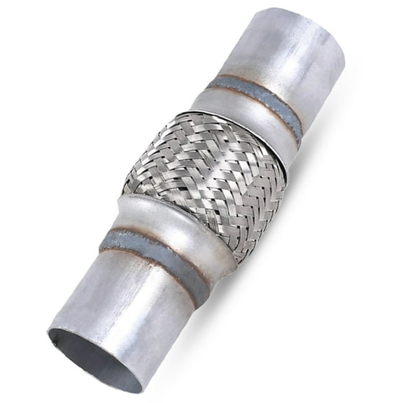 Monlion 51 x 70 Exhaust Flex Pipe | Double Braided Stainless Steel | Universal Weld-On Replacement