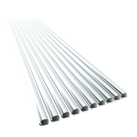 

MABOTO 10PCS Low Temperature Aluminum Welding Wire Flux Cored 2.4mm*230mm Al-Mg Soldering Rod No Need Solder Powder