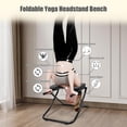 thumbnail image 5 of Foldable Yoga Headstand Bench, 330.7 LBS Capacity Multi-Functional Yoga Inversion Chair  Up Trainer Headstand Stool for  Workout&Fitness&Gym, 5 of 6