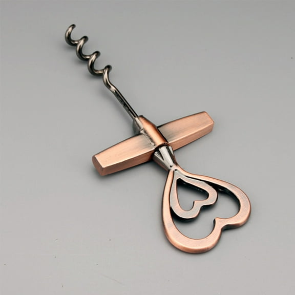 FRCOLOR Wine Corkscrew Opener Metal Bottle Opener Travel Wine Opener Decorative Wine Cork Opener Wine Caps Opener Manual Wine Bottle Corkscrew Opener