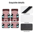 thumbnail image 4 of Lsque The Binding of Isaac Print 4-Piece Floor Mats, Heavy-Duty Rubber Liners, Anti-Slip Design, All-Season Automotive Protection, Vehicles, Cars, Trucks, and SUVs, 4 of 7
